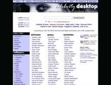 Tablet Screenshot of celebritydesktop.com